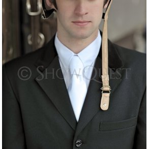 HSQ Hvid herre satin slips